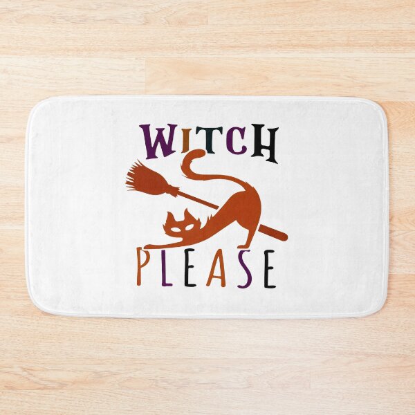 Item preview, Witch Please Cat Broom Halloween Funny designed and sold by OlyvieArt.