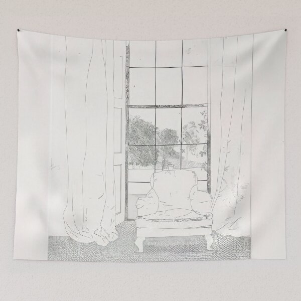 Item preview, David Hockney -  Home - Signed Print by David Hockney undefinedr designed and sold by LILLIANSTRANGEy.