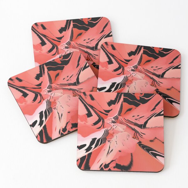 Item preview, Coral Ink Bloom designed and sold by SilentBloomLab.