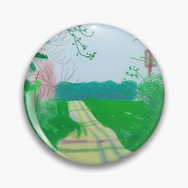 Item preview, David Hockney -  The Arrival Of Spring In Woldgate, East Yorkshire In  (twenty eleven) -  April - Signed Print by David Hockney undefinedr designed and sold by LILLIANSTRANGEy.