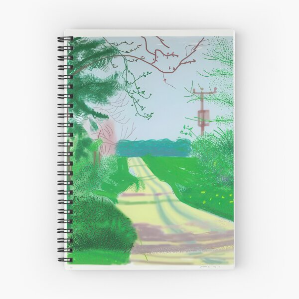 Item preview, David Hockney -  The Arrival Of Spring In Woldgate, East Yorkshire In  (twenty eleven) -  April - Signed Print by David Hockney undefinedr designed and sold by LILLIANSTRANGEy.