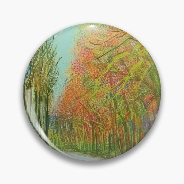 Item preview, David Hockney -  The Arrival Of Spring In Woldgate, East Yorkshire In  (twenty eleven) -  January - Signed Print by David Hockney undefinedr designed and sold by LILLIANSTRANGEy.