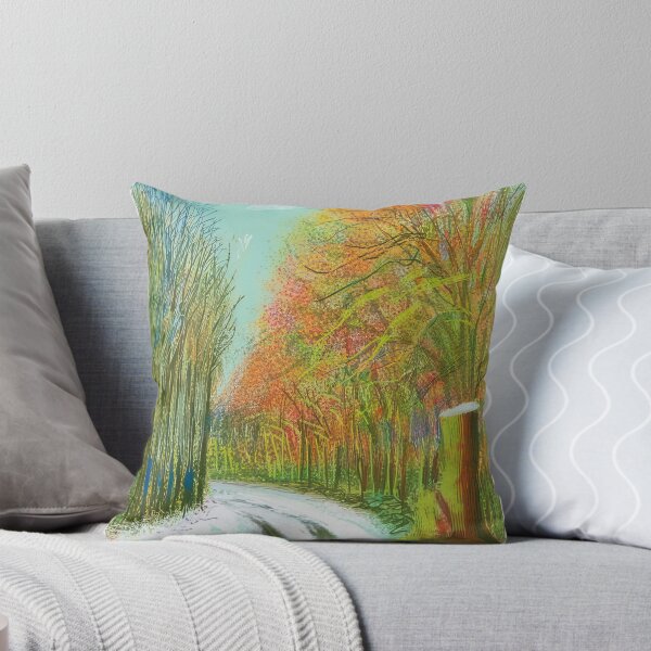 Item preview, David Hockney -  The Arrival Of Spring In Woldgate, East Yorkshire In  (twenty eleven) -  January - Signed Print by David Hockney undefinedr designed and sold by LILLIANSTRANGEy.