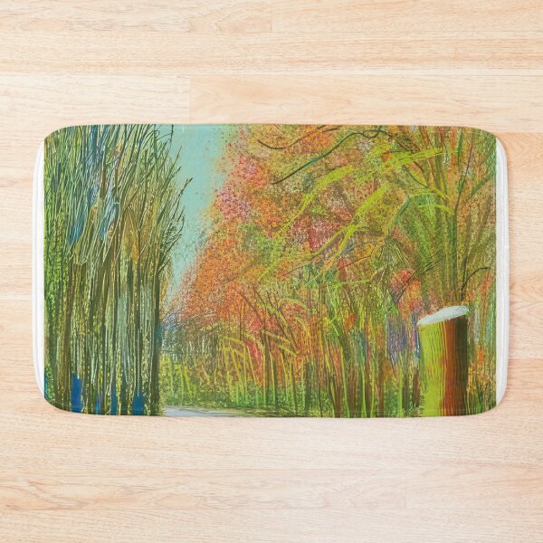Item preview, David Hockney -  The Arrival Of Spring In Woldgate, East Yorkshire In  (twenty eleven) -  January - Signed Print by David Hockney undefinedr designed and sold by LILLIANSTRANGEy.