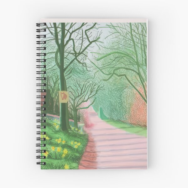 Item preview, David Hockney -  The Arrival Of Spring In Woldgate, East Yorkshire In  (twenty eleven) -  March - Signed Print by David Hockney undefinedr designed and sold by LILLIANSTRANGEy.