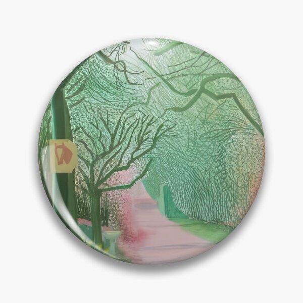 Item preview, David Hockney -  The Arrival Of Spring In Woldgate, East Yorkshire In  (twenty eleven) -  March - Signed Print by David Hockney undefinedr designed and sold by LILLIANSTRANGEy.