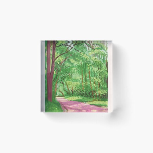 Item preview, David Hockney -  The Arrival Of Spring In Woldgate, East Yorkshire In  (twenty eleven) -  April - Signed Print by David Hockney undefinedr designed and sold by LILLIANSTRANGEy.