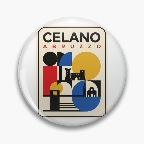 Item preview, Retro Celano Bauhaus Geometric Skyline designed and sold by k3rstman1.