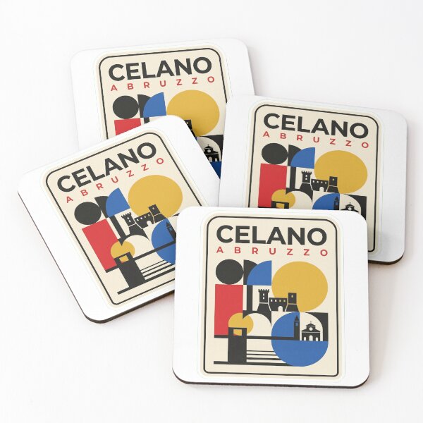 Item preview, Retro Celano Bauhaus Geometric Skyline designed and sold by k3rstman1.