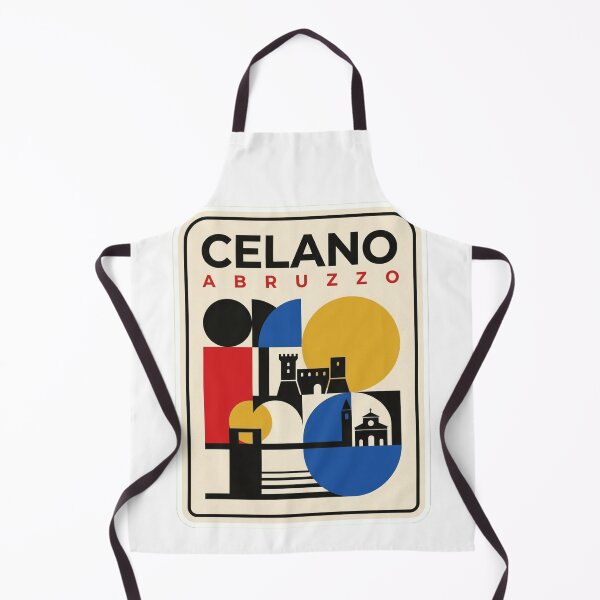 Aperçu de l'œuvre Skyline géométrique rétro Celano Bauhaus créée et vendue par k3rstman1.
