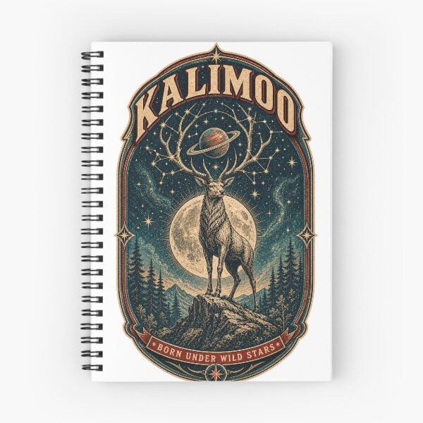 Item preview, Kalimoo – Born Under Wild Stars Deer designed and sold by KALIMOOO.
