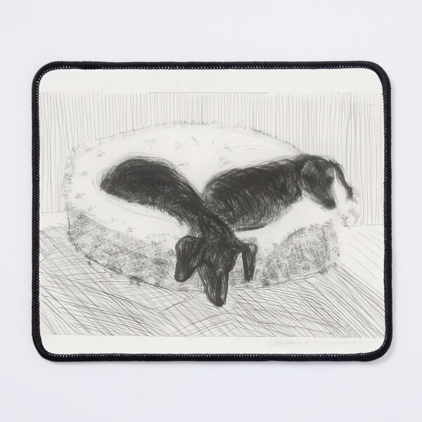 Item preview, David Hockney -  Dog Etching No.  - Signed Print by David Hockney undefinedr designed and sold by LILLIANSTRANGEy.