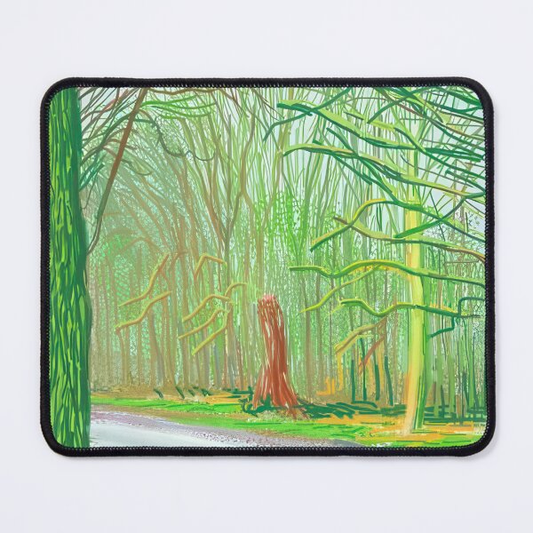 Item preview, David Hockney - The Arrival Of Spring In Woldgate, East Yorkshire In (twenty eleven) - January - Signed Print by David Hockney undefinedr designed and sold by LILLIANSTRANGEy.