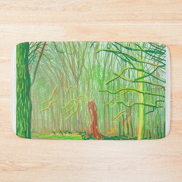 Item preview, David Hockney -  The Arrival Of Spring In Woldgate, East Yorkshire In  (twenty eleven) -  January - Signed Print by David Hockney undefinedr designed and sold by LILLIANSTRANGEy.