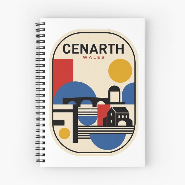 Item preview, Retro Cenarth Bauhaus Geometric Skyline designed and sold by k3rstman1.