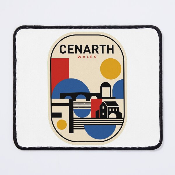 Item preview, Retro Cenarth Bauhaus Geometric Skyline designed and sold by k3rstman1.