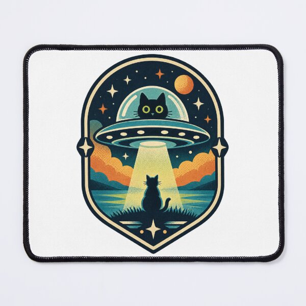 Item preview, Purrfect Alien Cat Cosmic Kawaii Illustration | Best Gift designed and sold by giuliapt.