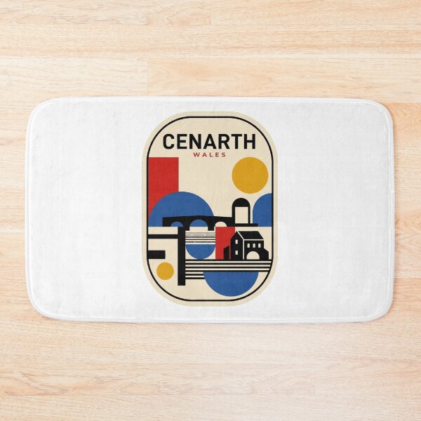 Item preview, Retro Cenarth Bauhaus Geometric Skyline designed and sold by k3rstman1.