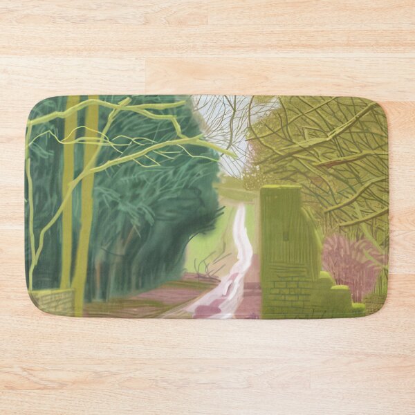 Item preview, David Hockney -  The Arrival Of Spring In Woldgate, East Yorkshire In  (twenty eleven) -  January - Signed Print by David Hockney undefinedr designed and sold by LILLIANSTRANGEy.