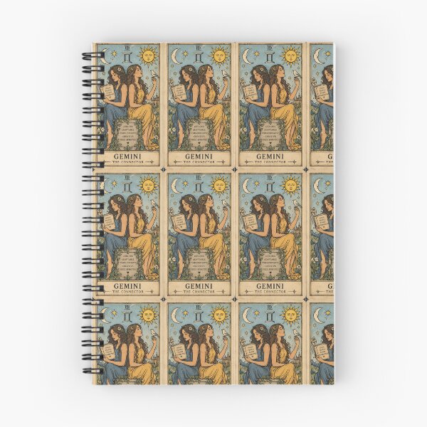 Item preview, Cancer & Gemini Zodiac Tarot Cards – Mystic Astrology Vintage Art designed and sold by Moon & Sun Tarot.