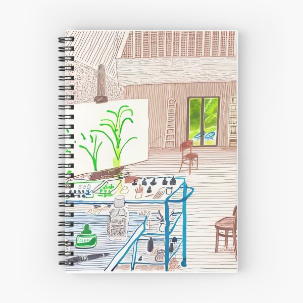 Item preview, David Hockney -  In The Studio - Signed Print by David Hockney undefinedr designed and sold by LILLIANSTRANGEy.
