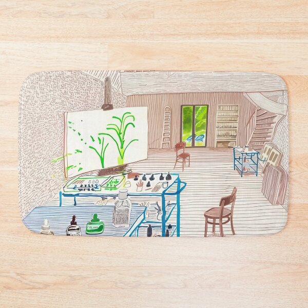 Item preview, David Hockney -  In The Studio - Signed Print by David Hockney undefinedr designed and sold by LILLIANSTRANGEy.