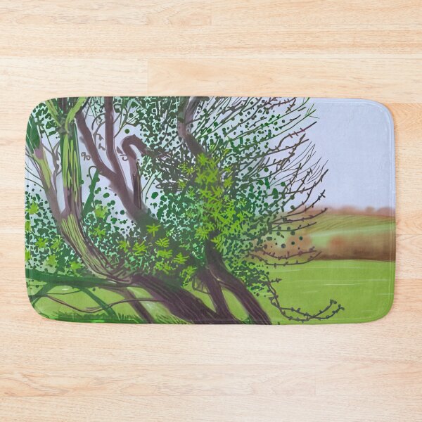 Item preview, David Hockney -  The Arrival Of Spring In Woldgate, East Yorkshire In  (twenty eleven) -  April, No.  - Signed Print by David Hockney undefinedr designed and sold by LILLIANSTRANGEy.