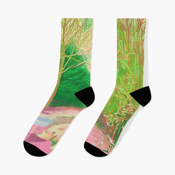 Item preview, David Hockney -  The Arrival Of Spring In Woldgate, East Yorkshire In  (twenty eleven) -  January - Signed Print by David Hockney undefinedr designed and sold by LILLIANSTRANGEy.