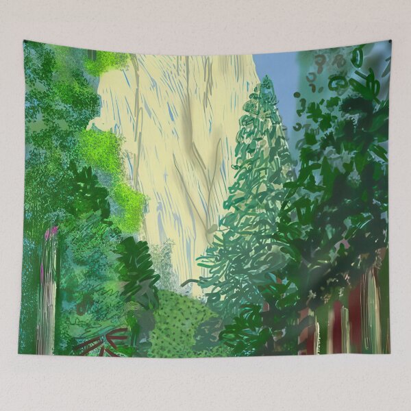 Item preview, David Hockney -  Yosemite II, October th  - Signed Print by David Hockney undefinedr designed and sold by LILLIANSTRANGEy.