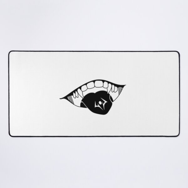 Item preview, Sukuna's Grin and Tongue Curse Mark designed and sold by BlackGrayWhite.