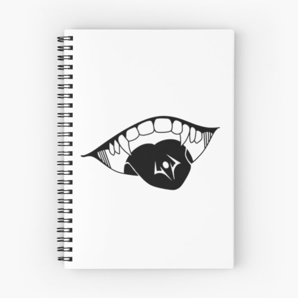 Item preview, Sukuna's Grin and Tongue Curse Mark designed and sold by BlackGrayWhite.