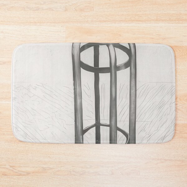 Item preview, David Hockney -  Steel Stool With Newspaper - Signed Print by David Hockney undefinedr designed and sold by LILLIANSTRANGEy.
