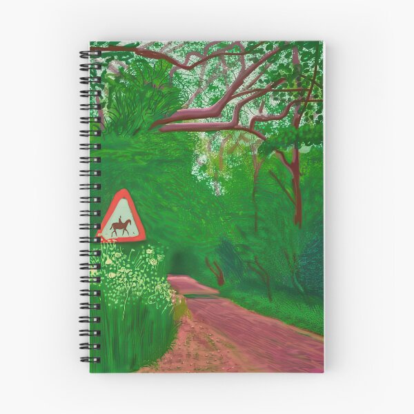 Item preview, David Hockney -  The Arrival Of Spring In Woldgate, East Yorkshire In  (twenty eleven) -  May - Signed Print by David Hockney undefinedr designed and sold by LILLIANSTRANGEy.