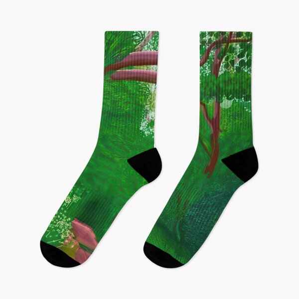 Item preview, David Hockney -  The Arrival Of Spring In Woldgate, East Yorkshire In  (twenty eleven) -  May - Signed Print by David Hockney undefinedr designed and sold by LILLIANSTRANGEy.