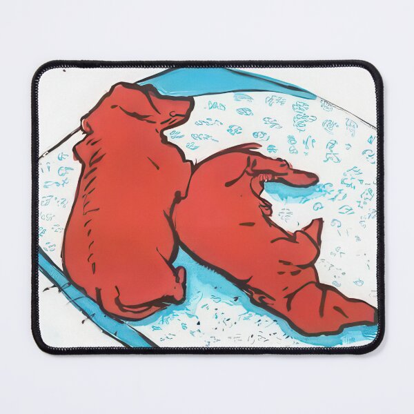 Item preview, David Hockney -  Vertical Dogs - Signed Print by David Hockney undefinedr designed and sold by LILLIANSTRANGEy.
