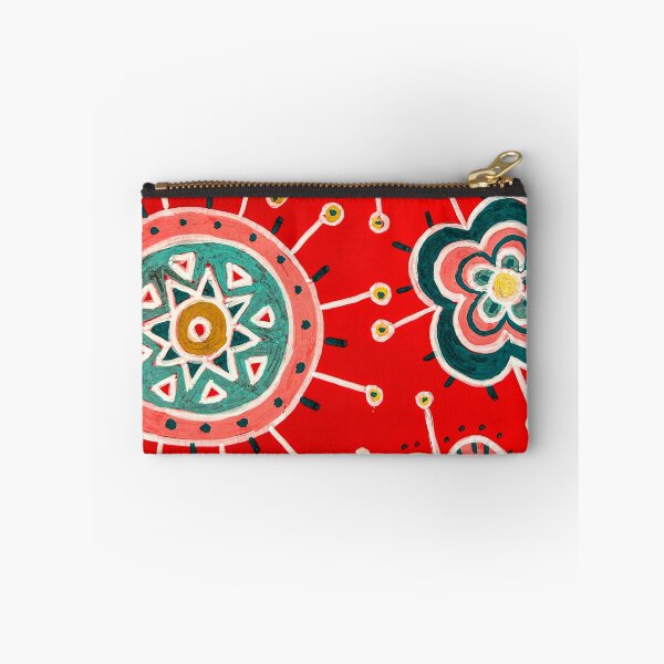 Item preview, Red Folk Flower Mandala designed and sold by Fani*.