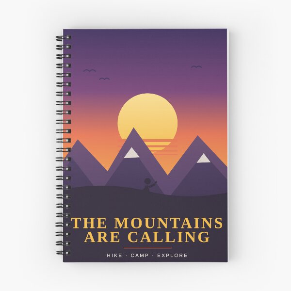 Item preview, The Mountains are calling – Retro Design designed and sold by Mindset_im_gepeack .
