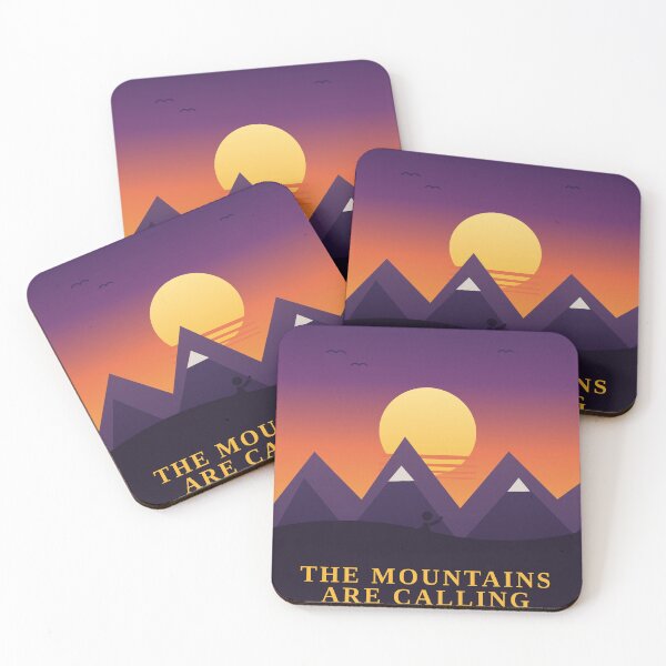 Item preview, The Mountains are calling – Retro Design designed and sold by Mindset_im_gepeack .