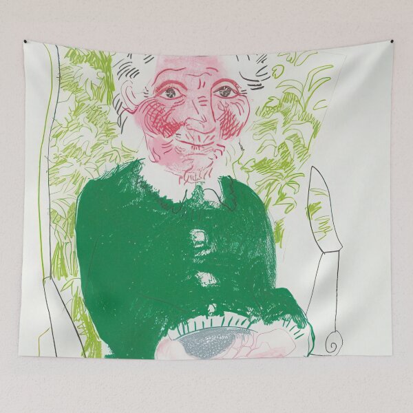 Item preview, David Hockney -  Portrait Of Mother I - Signed Print by David Hockney undefinedr designed and sold by LILLIANSTRANGEy.