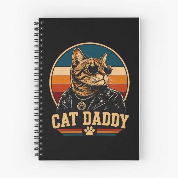 Item preview, Cat Daddy Retro Sunglasses Leather Jacket Cool Cat Graphic designed and sold by OlyvieArt.