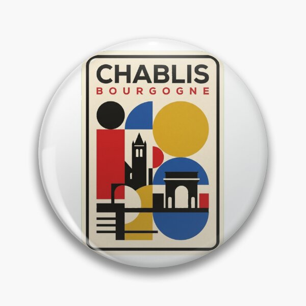 Item preview, Chablis retro Bauhaus horizonte geométrico designed and sold by k3rstman1.