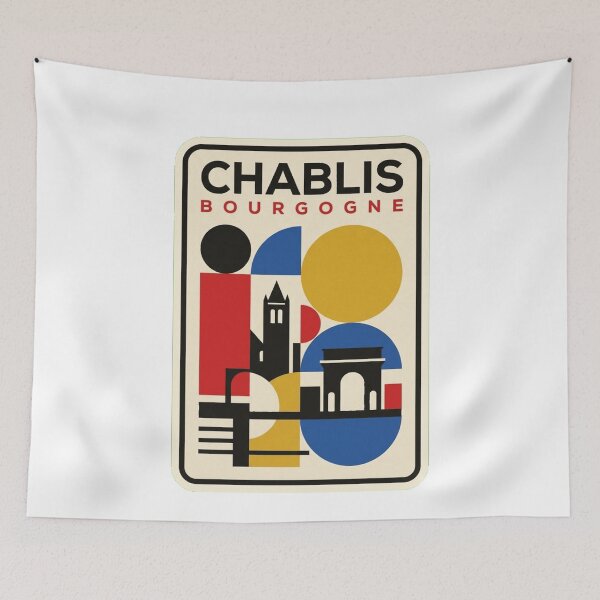 Item preview, Retro Chablis Bauhaus Geometric Skyline designed and sold by k3rstman1.
