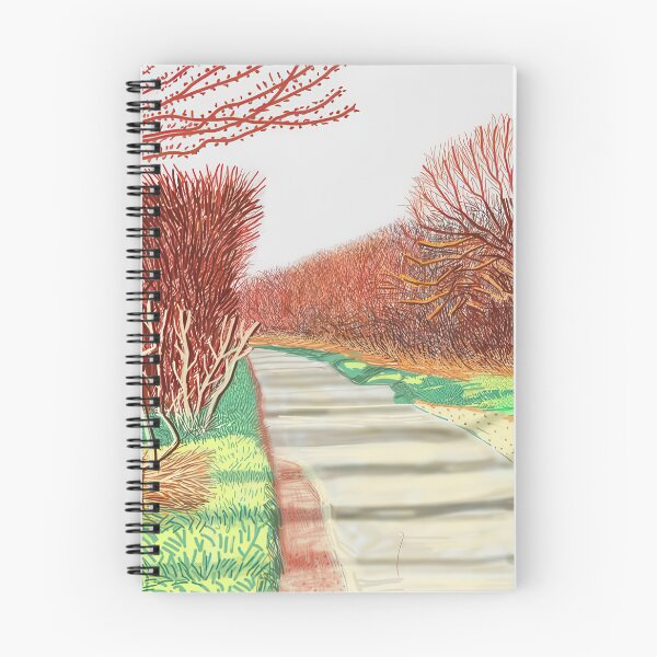 Item preview, David Hockney -  The Arrival Of Spring In Woldgate, East Yorkshire In  (twenty eleven) -  March - Signed Print by David Hockney undefinedr designed and sold by LILLIANSTRANGEy.