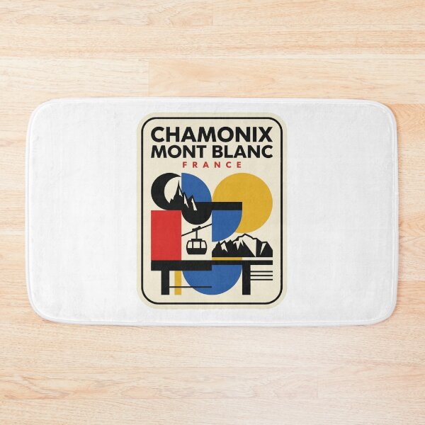 Item preview, Retro Chamonix Mont Blanc Bauhaus Geometric Skyline designed and sold by k3rstman1.