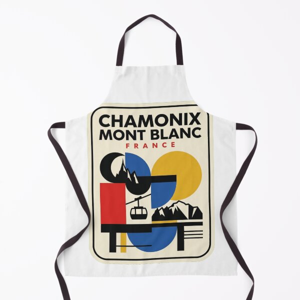 Item preview, Retro Chamonix Mont Blanc Bauhaus Geometric Skyline designed and sold by k3rstman1.
