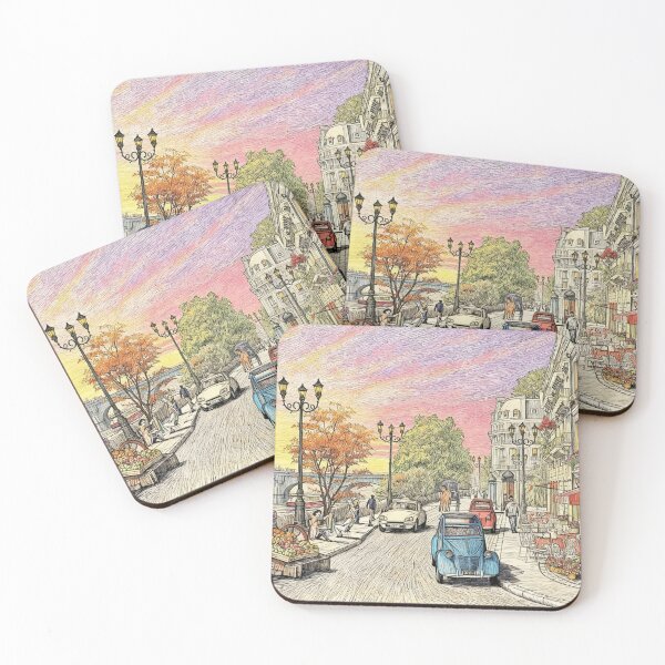 Item preview, Sunset on the Seine designed and sold by sid1802.