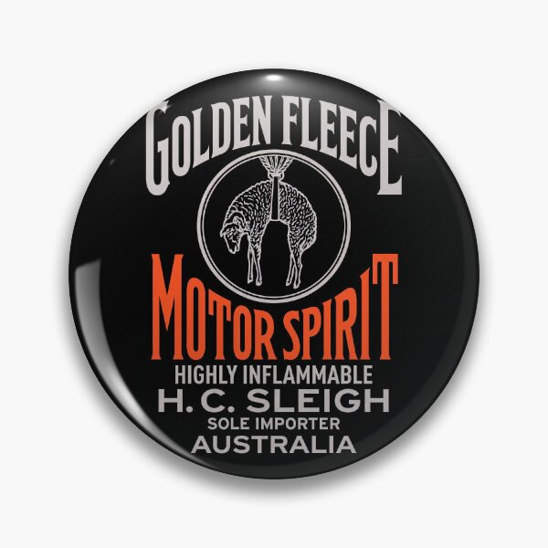 Item preview, Golden Fleece Motor Spirit Vintage Logo - HC Sleigh Australia Garage Art designed and sold by EdGraphy.