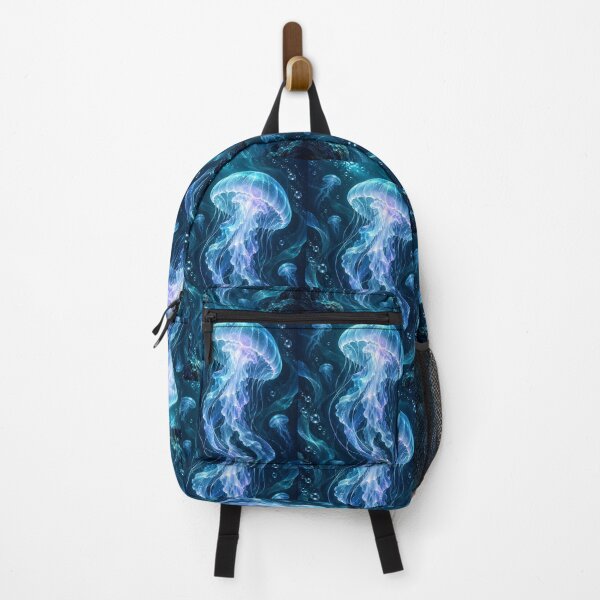 Item preview, Bioluminescent Jellyfish – Deep Ocean Glow Design designed and sold by Coverify.