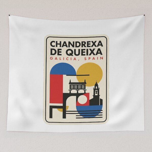 Item preview, Retro Chandrexa De Queixa Bauhaus Geometric Skyline designed and sold by k3rstman1.