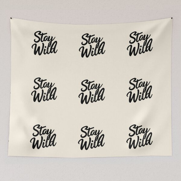 Item preview, Stay Wild Mountain Adventure designed and sold by Hari Arts.